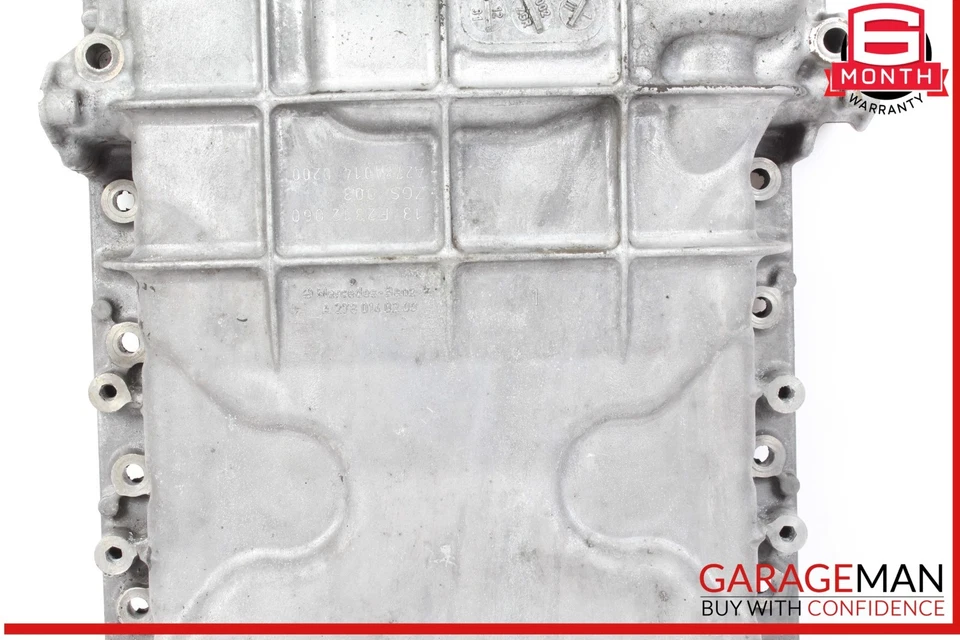Sección superior del cárter de aceite 12-20 Mercedes X166 GL550 GL450 CLS550 2780140200 FABRICANTE DE EQUIPOS ORIGINALES Foto 3 de 4