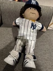 18” Tall YANKEES Cabbage Patch Doll, Excellent Condition! Original 1986