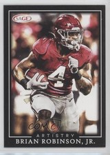 2022 SAGE Artistry Brian Robinson Jr #35 0q1p