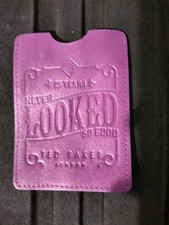 Image of Purple Ted Baker Card Holder. New