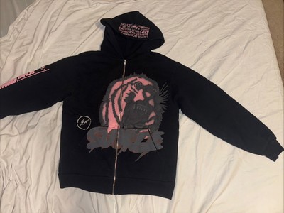 Travis Scott Cactus Jack x Fragment Design Zip Up Hoodie