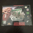 SNES NFL QUARTERBACK CLUB New Factory Sealed Game Super Nintendo Football