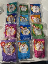 Mcdonald  s Ty Teenie Beanie Babies Happy Meal 1999 Complete Set of 12 Sealed