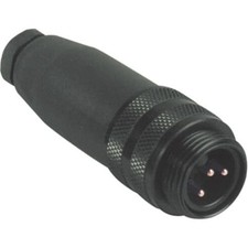 1PC TURCK BS 4131-0/13.5 Circular 7/8" Plug, 3 Position, Screw Terminal, 12A, 2