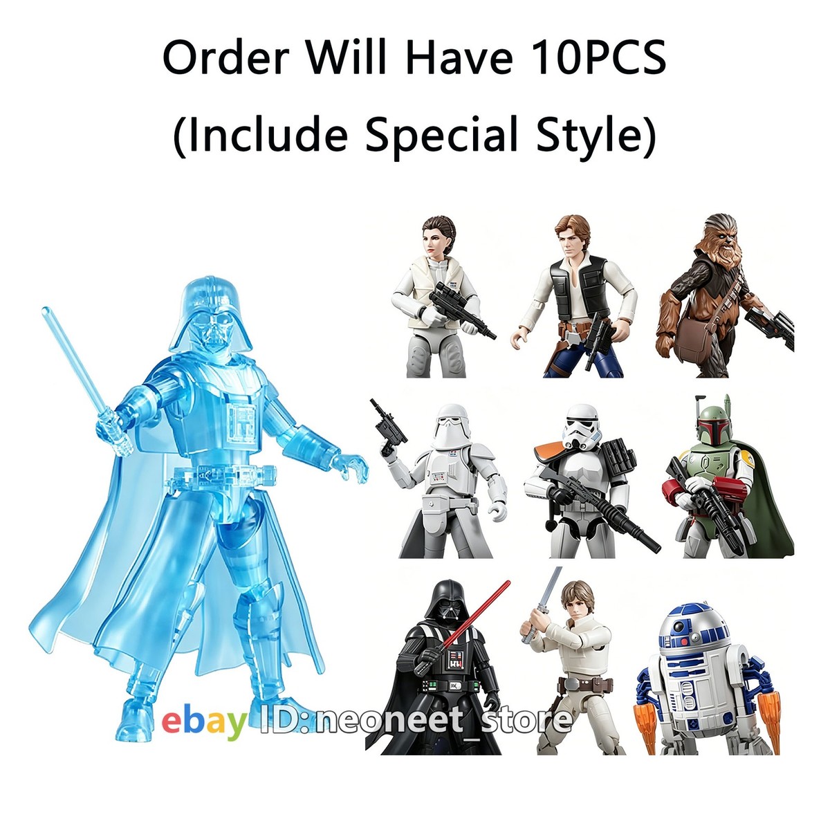 Blokees Star Wars Han Solo Action Figures Blind Box GV02 Model Kit