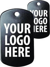 Custom Premium Anodized Aluminium Dog Tag - Design Your Own