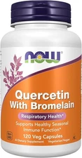 Now Foods Quercetin with Bromelain 120 Veg Caps
