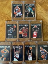 1993-94 Skybox Premium The CENTER STAGE Complete Set CS1-CS9 Jordan RARE insert