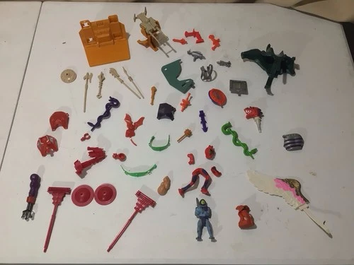 Vintage 1980s He Man MOTU Weapons & Accessories Lot
