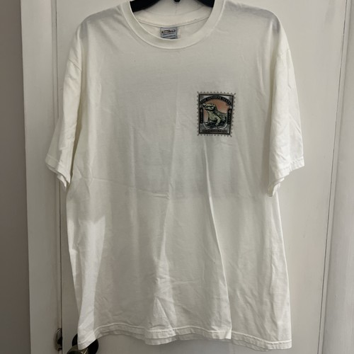 Vintage 90s Crazy Shirts Florida T-Shirt Made in USA Sunshine Mens Sz L alligat