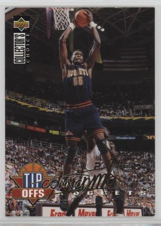 1994-95 Collector's Choice International Tip Offs Dikembe Mutombo #172 HOF 1s4u