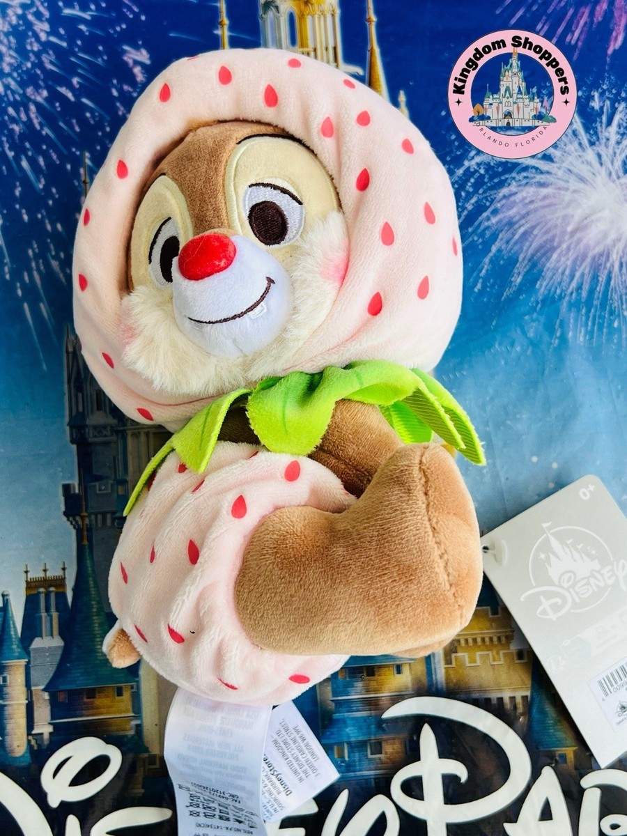 2025 Disney Parks Japan Style Plush Strawberry Chip & DALE Ichigo
