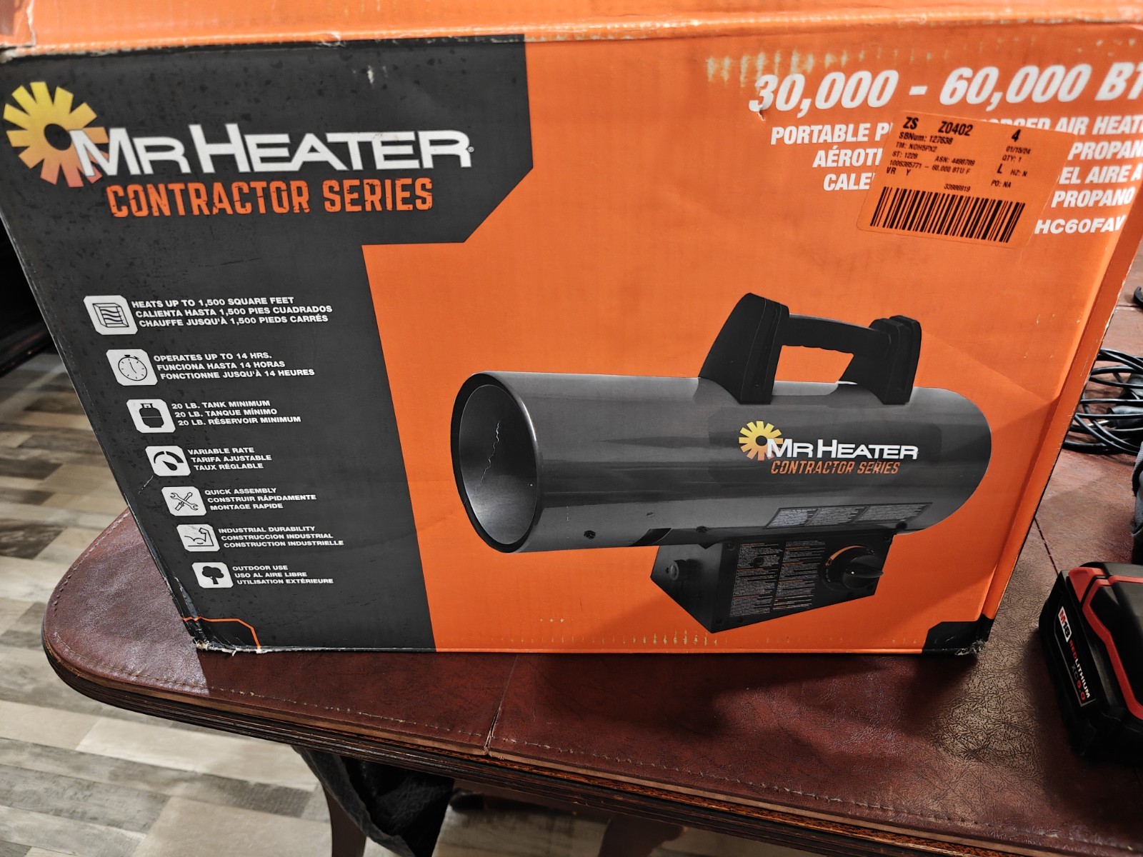 Contractor Series 30,000&ndash;60,000 Btu Forced-air Propane New