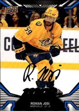 2022-23 Upper Deck MVP #56 Roman Josi Blue Script