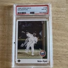 Upper Deck Nolan Ryan #145 Houston Astros PSA 8 NM-MT 1989 Base Set Card