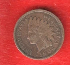 USA 1 CENT 1904 CIRCULATED