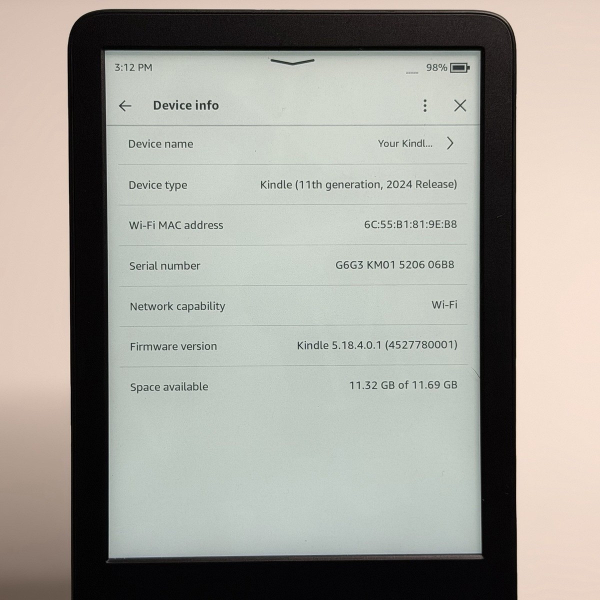 ⚡️Amazon Kindle 2024 Release 11th Gen 16GB WiFi Black Bundle