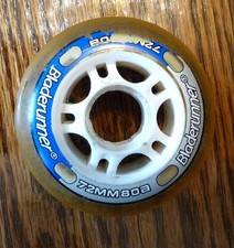 Bladerunner 72mm Inline Skate Wheels 72MM80a 3 blue grey colors replacement