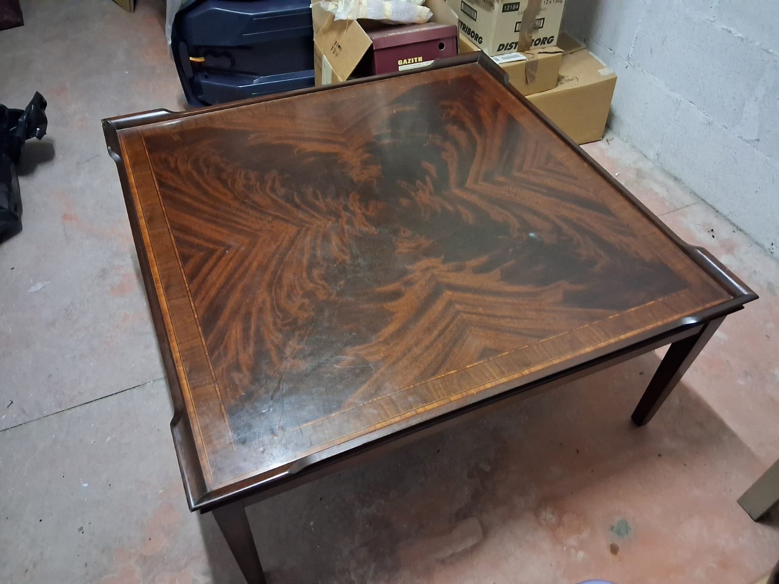 tavolino da salotto quadrato alta ebanisteria