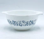 PYREX 6" Mixing Bowl 441 Blue & White Colonial Mist 750 ML Vintage READ