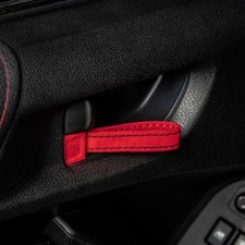 Billetworkz Door Pull Strap Kit - Made With Genuine Alcantara Material For