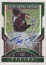 2015 Panini Elite Extra Edition 17/25 Tate Matheny #112 Auto 0c2