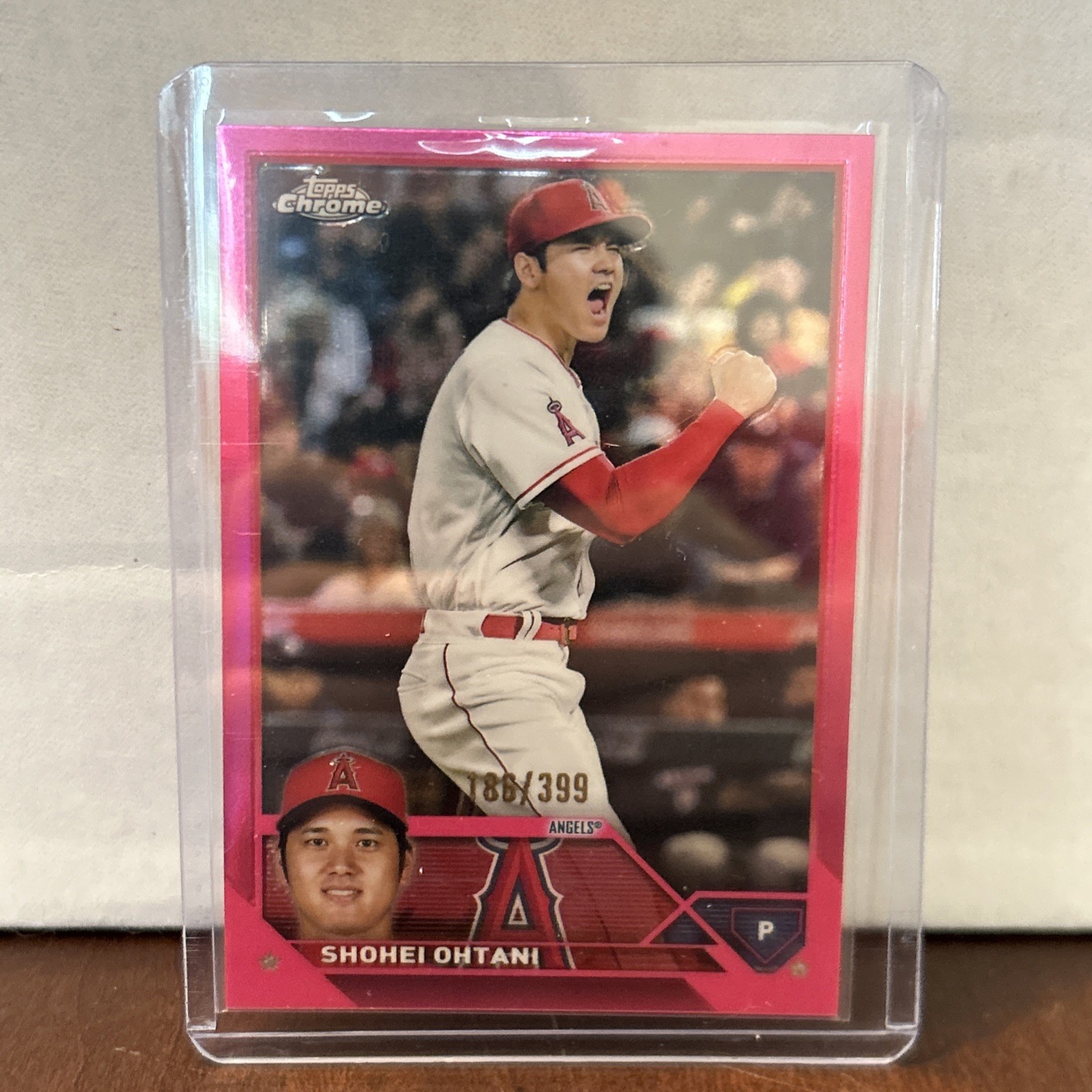 2023 Topps Chrome - Shohei Ohtani #17 Magenta Refractor /399
