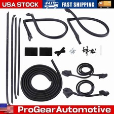 For Chevrolet Camaro 1970-1981 Rightleft Rubber Door Weatherstrips 801002277