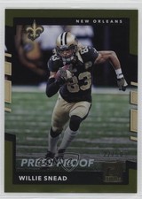 2017 Panini Donruss Press Proof Gold /50 Willie Snead #267 1m9k