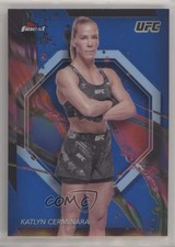 2024 Topps Finest UFC Common Blue Refractor /200 Katlyn Cerminara #25 lq6