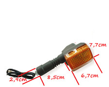 Complete Front Left Arrow APPROVED for Honda MTX 125 RW 1983-1990