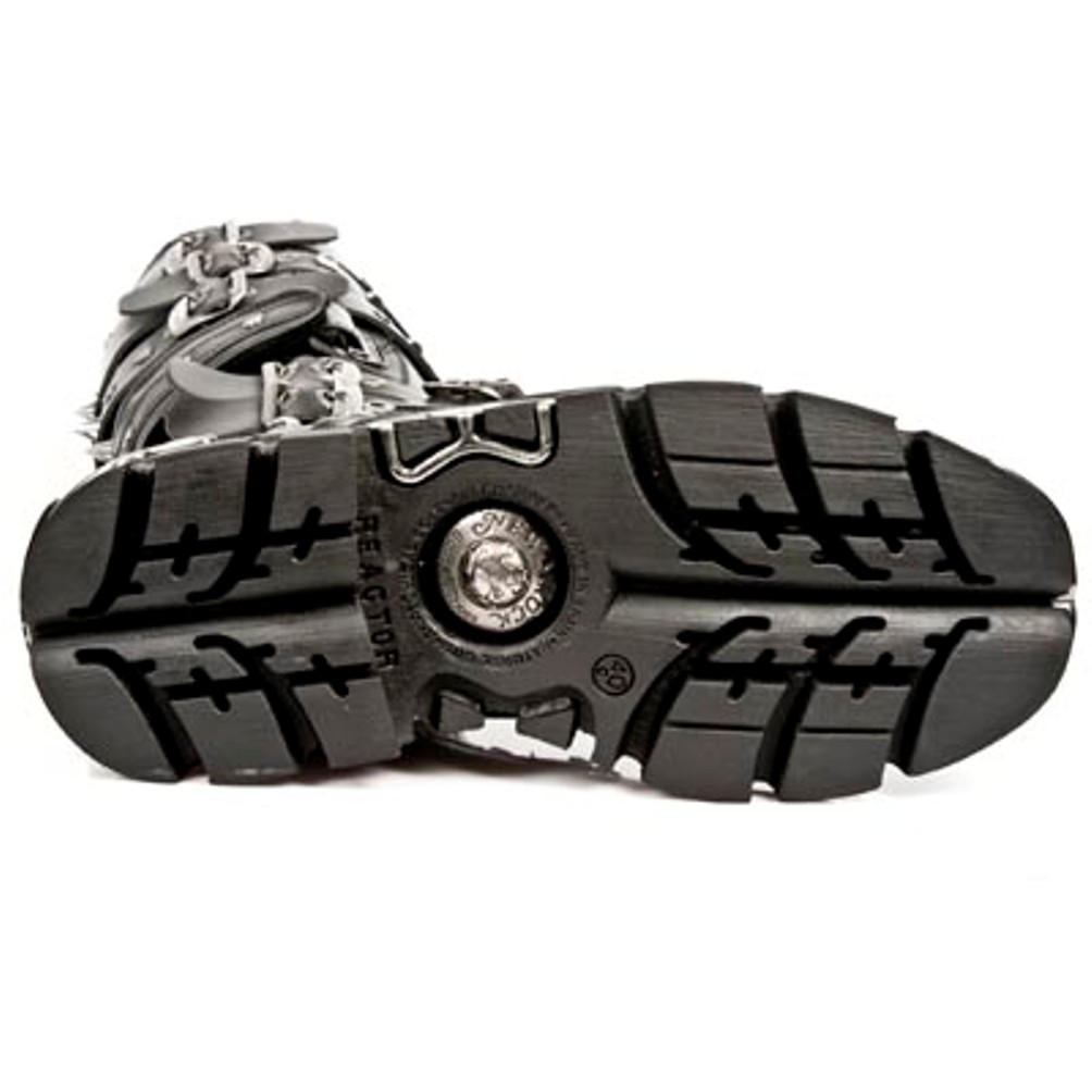靴 new rock dress shoes punk leather shoes New Rock Unisex Punk Gothic Stiefel Boots - Style 796 S1