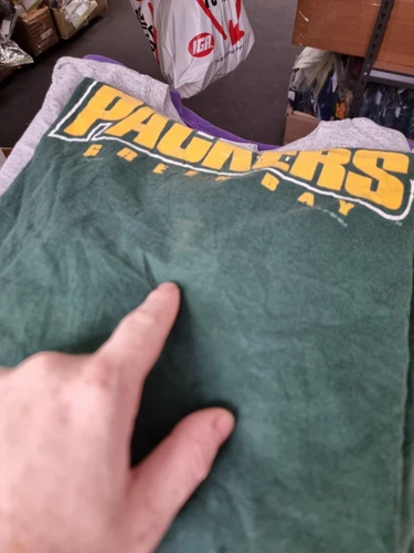 vintage greenbay packers shirt adult size xl extra large superbowl 31 xxxi - Picture 12 of 12