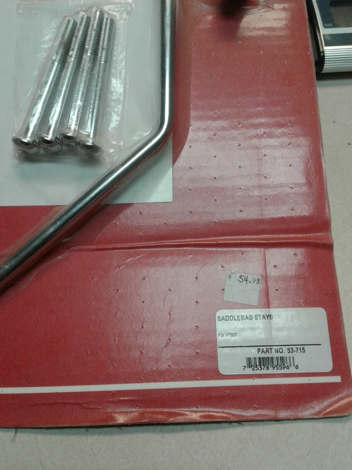 SHADOW SHOW CHROME SADDLEBAG STAYS KIT LEFT & RIGHT 53-715 - Image 2 of 3