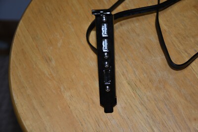 New! ASUS Universal 2 Port USB 2.0 / 1 SATA Port external rear panel ...
