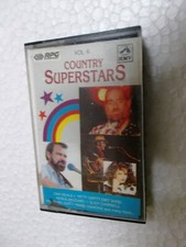 COUNTRY SUPERSTARS VOL 6 dan seals nitty gritty glen RARE CASSETTE TAPE INDIA