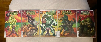 Gamma Flight #1 - #5. Connecting Covers Variant Set. 2021. NEW & UNREAD