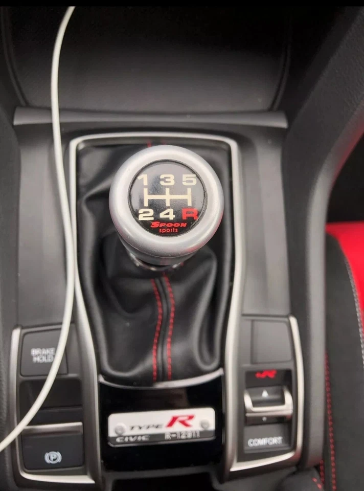 CUCHARA CROMADA 5SP perilla de cambio para HONDA CIVIC TIPO R ACURA VTEC ACUERDO s2000 Foto 3 de 3