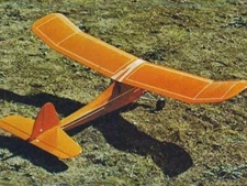 Baby Buzzard 48" WS RC Model Radio Control Airplane Printed Plans Templates