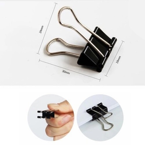 4x bulldog clips for glass tray 3D printer bed clip clamp 19mm - Bild 2 von 3