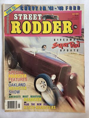 1983 May Street Rodder Magazine America s Most Beautiful Roadster (CP164)