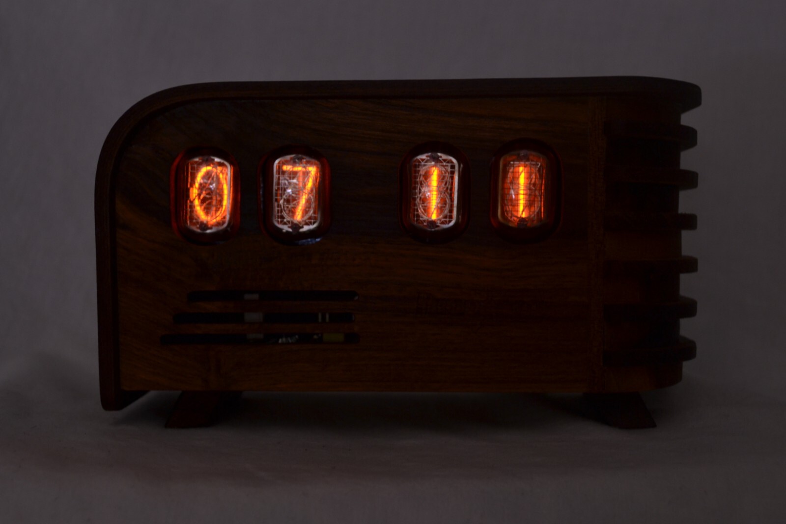 Vintage Nuvitron Nixie Tube Alarm Clock Handmade eBay
