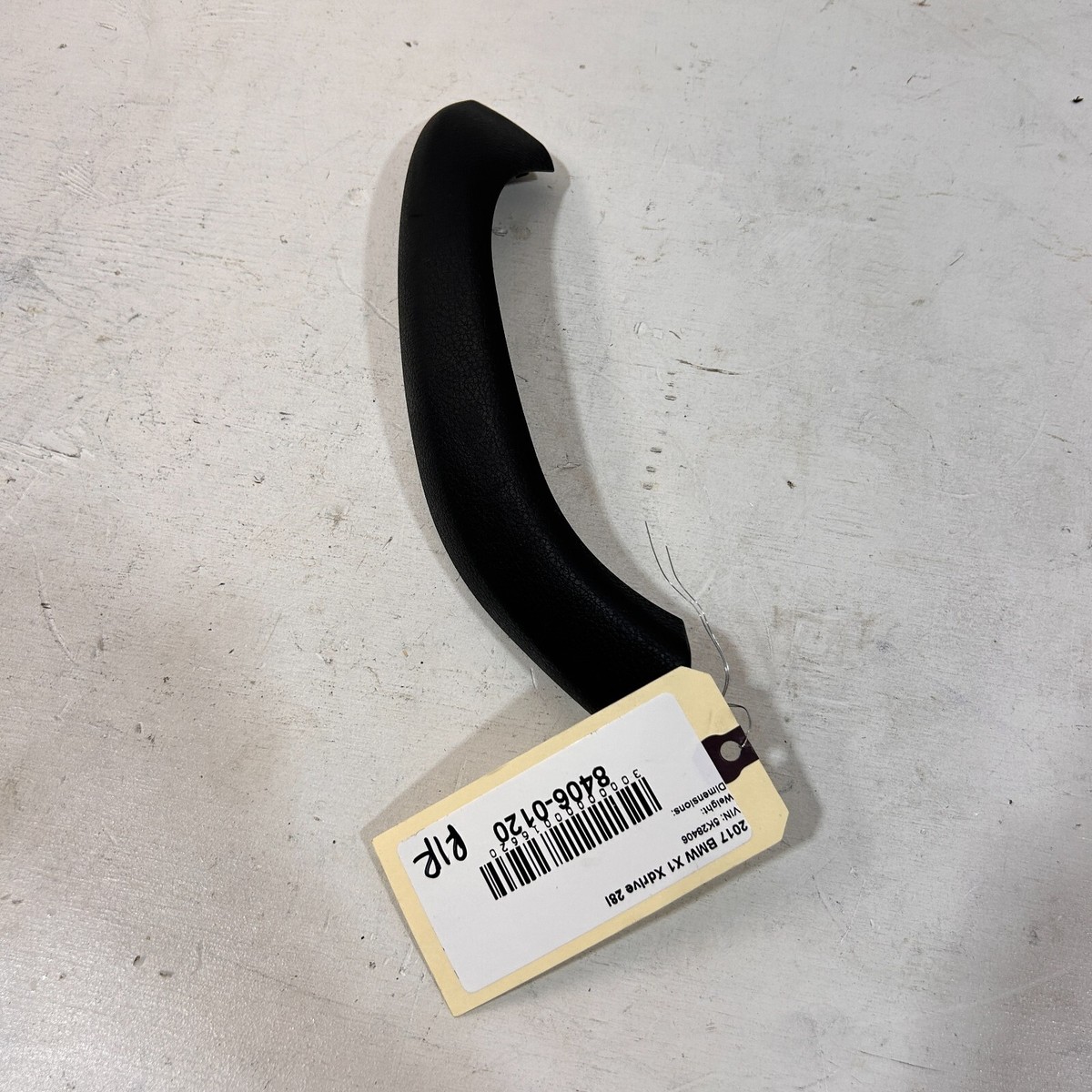 16-22 BMW X1 F48 Rear Right Passenger Side Door Panel Pull Handle