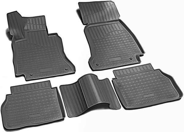 3D Gummi Fussmatten Passend FüR Mercedes E-Klasse | W213 | S213 | Ab 2016>-image