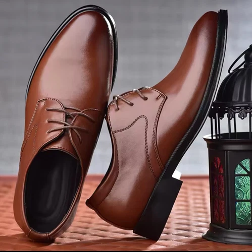 Herren Business-Schuhe Oxford Anzug Abendschuhe Elegant Schnürer Halbschuhe40-48 - Bild 6 von 10