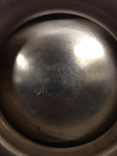 JARRA DE AGUA INTERNATIONAL PLATEADA WILCOX ROCHELLE 56 OZ VAJILLA DE PLATA - Imagen 9 de 9
