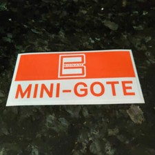 MINI-GOTE Mini Bike Fork Plate DECAL | Vinyl Minibike STICKER, goat