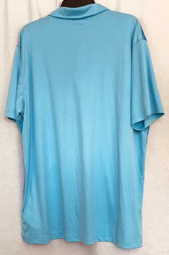 Polo Puma uomo manica corta atleta golf sport casual righe blu taglia XXL - Foto 6 di 9