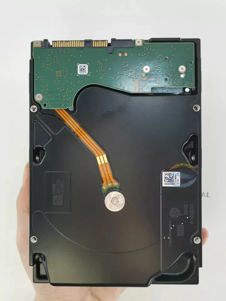 Dell 07KT9W YMN53 ST12000NM009G 12T SAS Exos X16 12Gbps 512e RPM 7.2K HDD - Image 2 of 3