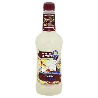 Master Of Mixes Mix Tom Collins 33.8 oz (Pack Of 6)